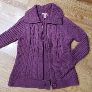 🎈SALE🎈DKNY Jeans moto style sweater large